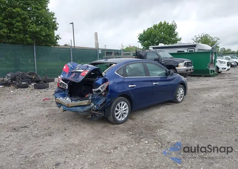 2019 Nissan Sentra Sv z USA, uszkodzony, nr VIN 3N1AB7AP1KY398852